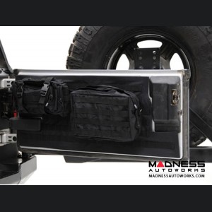 Jeep Wrangler JK by Smittybilt - Gear Tailgate Cover - Black 